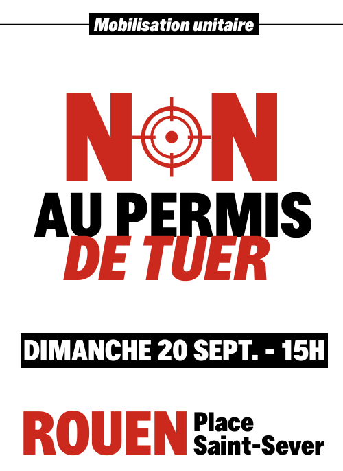 Manif permis de tuer