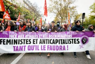 Paris, 19 novembre 2022, manifestation contre les violences sexuelles et sexistes. © Photothèque Rouge / Martin Noda / Hans Lucas