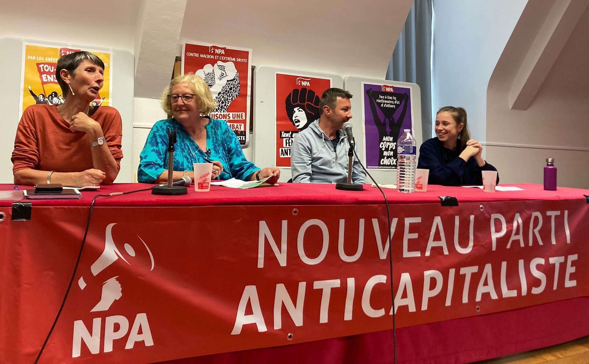 VIDÉO – Meeting du NPA avec Olivier Besancenot, Christine Poupin et Daria Saburova